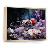 Enchanted Microcosm Ant - Ant Large Canvas Wall Art