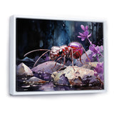 Enchanted Microcosm Ant - Ant Large Canvas Wall Art