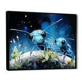 Enchanted Minions Blue Ants - Ant Home Decor Art
