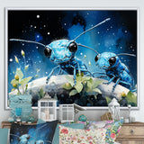 Enchanted Minions Blue Ants - Ant Home Decor Art