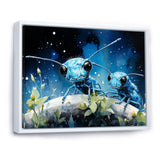 Enchanted Minions Blue Ants - Ant Home Decor Art