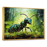 Forest Guardian Green Ant - Ant Bedroom Wall Art