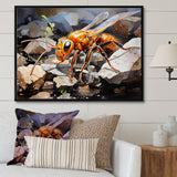 Golden Pathways Golden Ant - Ant Wall Decor