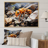 Golden Pathways Golden Ant - Ant Wall Decor