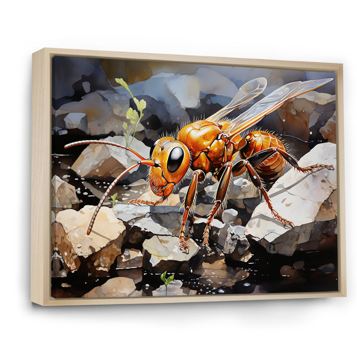Golden Pathways Golden Ant - Ant Wall Decor