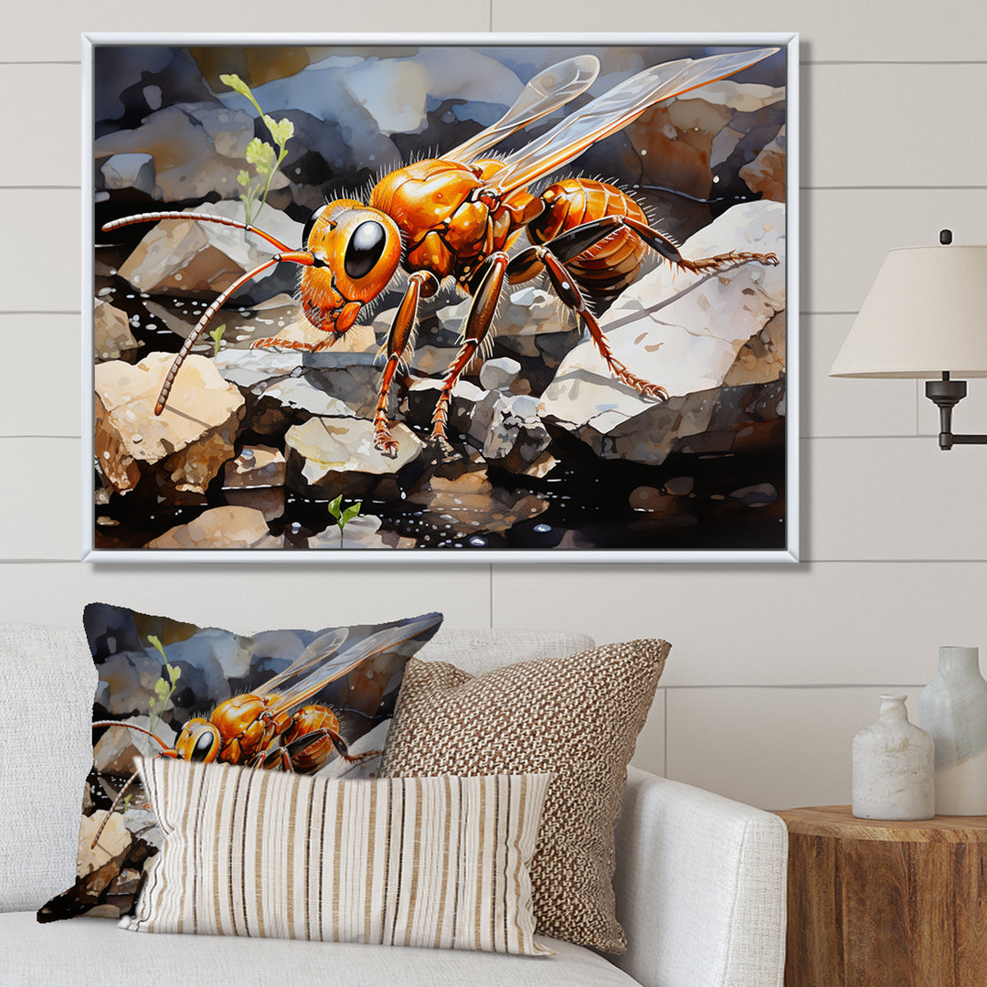 Golden Pathways Golden Ant - Ant Wall Decor