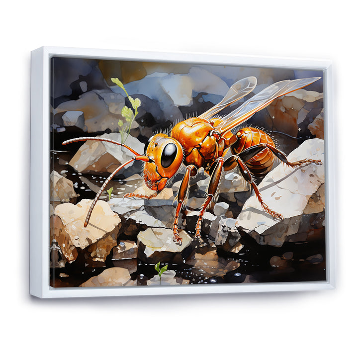 Golden Pathways Golden Ant - Ant Wall Decor