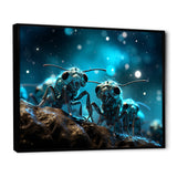 Lunar Workers Silver Ants - Silver Ant Wall Art