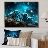 Lunar Workers Silver Ants - Silver Ant Wall Art