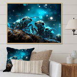 Lunar Workers Silver Ants - Silver Ant Wall Art