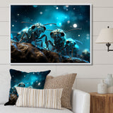 Lunar Workers Silver Ants - Silver Ant Wall Art