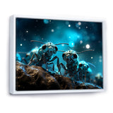 Lunar Workers Silver Ants - Silver Ant Wall Art