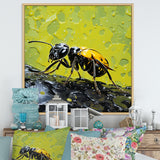 Neon Pioneers Yellow Black Ant - Ant Wall Decor