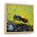 Neon Pioneers Yellow Black Ant - Ant Wall Decor