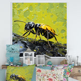 Neon Pioneers Yellow Black Ant - Ant Wall Decor