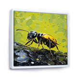 Neon Pioneers Yellow Black Ant - Ant Wall Decor