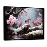 Pastel Gatherers Red Ants - Ant Wall Decor