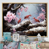 Pastel Gatherers Red Ants - Ant Wall Decor