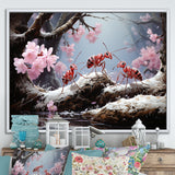 Pastel Gatherers Red Ants - Ant Wall Decor