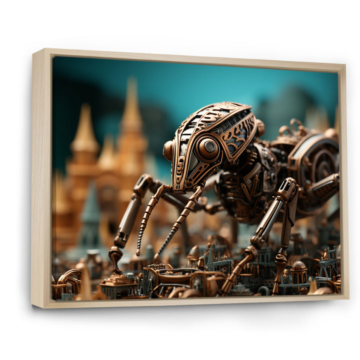Steampunk Excavators Bronze Ants - Ant Wall Art Prints