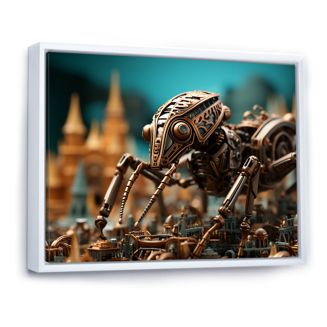 Steampunk Excavators Bronze Ants - Ant Wall Art Prints