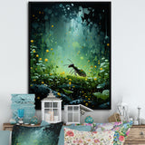 Undergrowth Explorer Moss Green Ant - Green Ant Wall Art
