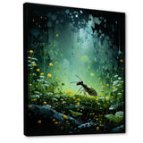Undergrowth Explorer Moss Green Ant - Green Ant Wall Art