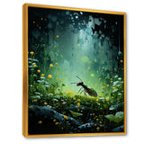 Undergrowth Explorer Moss Green Ant - Green Ant Wall Art