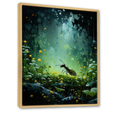 Undergrowth Explorer Moss Green Ant - Green Ant Wall Art