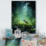 Undergrowth Explorer Moss Green Ant - Green Ant Wall Art