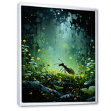 Undergrowth Explorer Moss Green Ant - Green Ant Wall Art