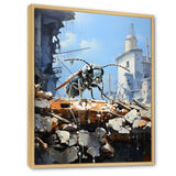 Urban Explorer Concrete Ant - Gray Ant Wall Art