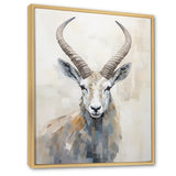 Minimalism Antelope Ibex - Antelope Living Room Wall Art