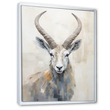 Minimalism Antelope Ibex - Antelope Living Room Wall Art