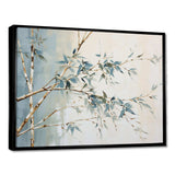 Green Zen Moment Bamboo - Floral Canvas Wall Art