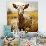 Meadow Goats Glee - Goat Home Decor Art