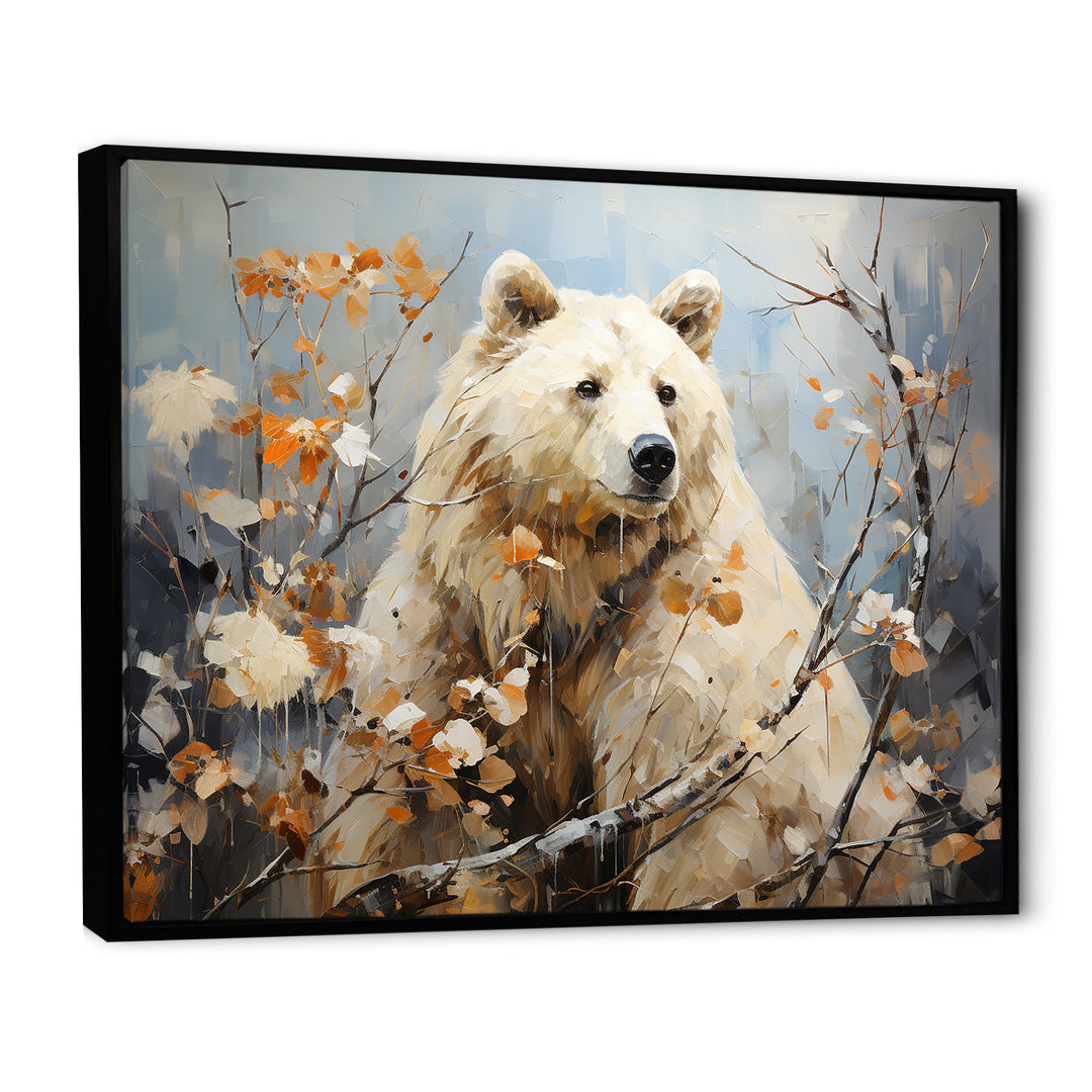 Contemporary Bear Grace - Bear Canvas Wall Art