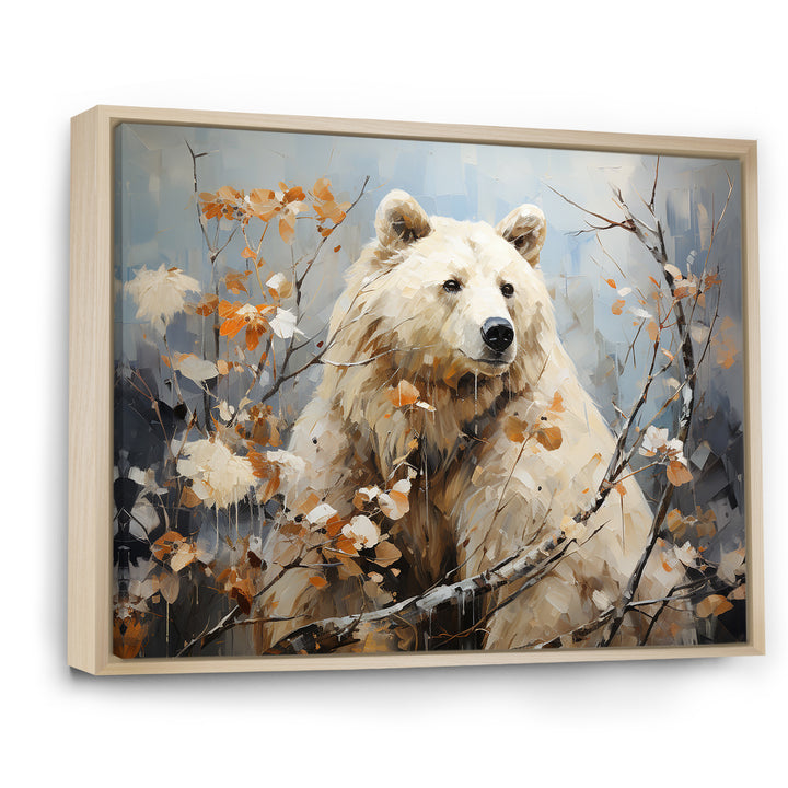 Contemporary Bear Grace - Bear Canvas Wall Art