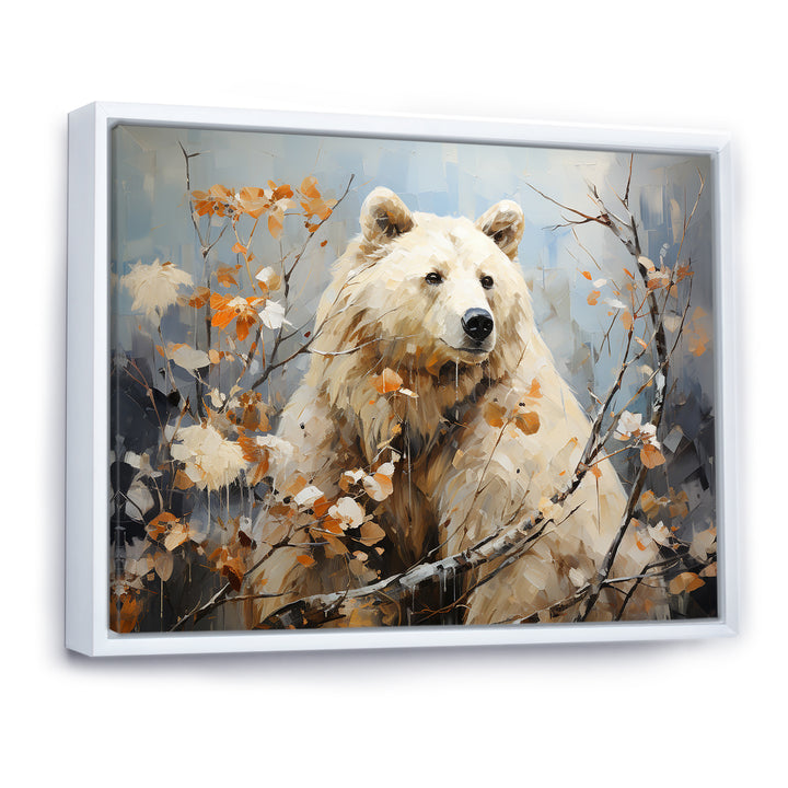 Contemporary Bear Grace - Bear Canvas Wall Art