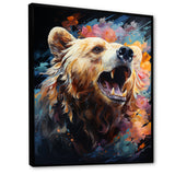 Cosmic Grizzly Bear Journey - Bear Wall Art Prints