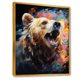Cosmic Grizzly Bear Journey - Bear Wall Art Prints