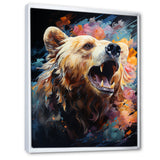 Cosmic Grizzly Bear Journey - Bear Wall Art Prints