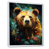 Expressionist Grizzly Bear Vigor - Bear Wall Art Prints