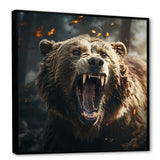 Expressionist Portrayal Of A Bear - Brown Bear Wall Art