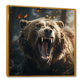 Expressionist Portrayal Of A Bear - Brown Bear Wall Art
