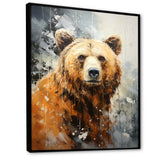 Majestic Mountain Bear - Bear Canvas Wall Art