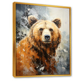 Majestic Mountain Bear - Bear Canvas Wall Art