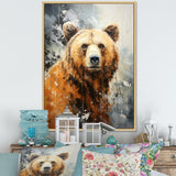 Majestic Mountain Bear - Bear Canvas Wall Art