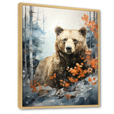 Surreal Grizzly Bear Dreamscape - Bear Canvas Wall Art