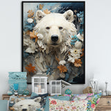 Surreal Bear Dreamscape - Bear Canvas Wall Art